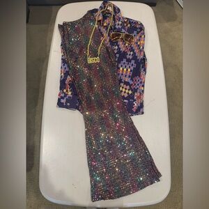 Mens Vintage Disco Costume